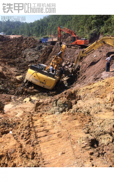 住友800加重老鷹機 陷機之后