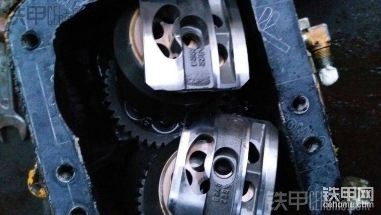 平衡塊磨了一點，修工說配合磨的是嗎？
