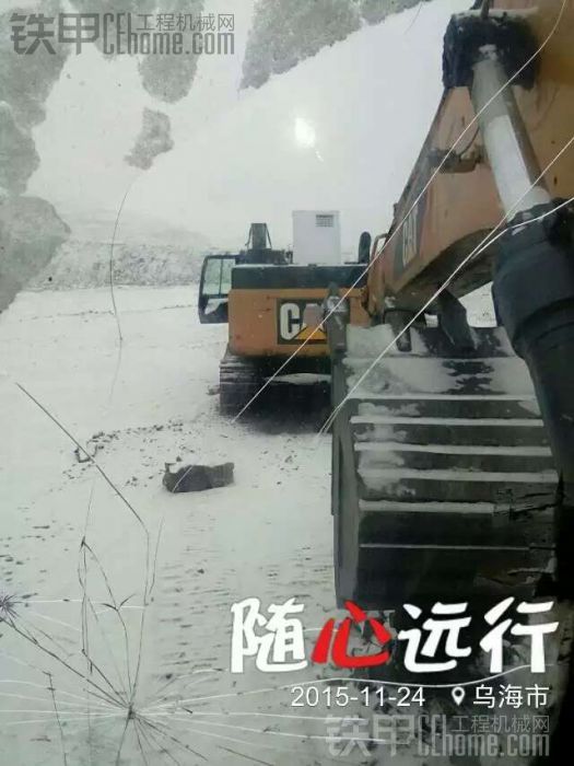 雪中漫步