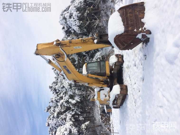 下雪的時候去山上看看