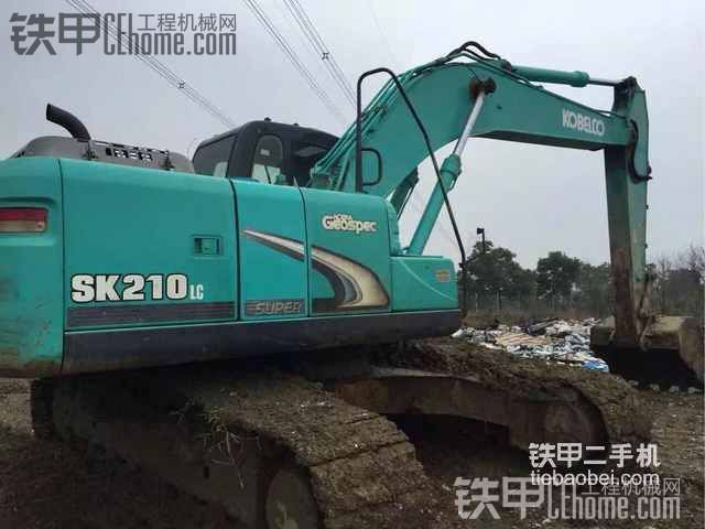 神鋼 SK210LC-8 二手挖掘機價格 40萬 7200小時