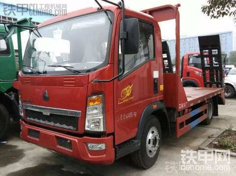 小挖機(jī)平板拖車