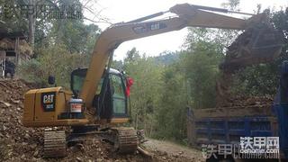 迟来的卡特彼勒307E挖掘机提车报告