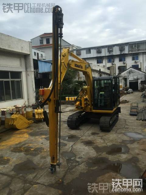 小松PC70——改裝鉆機