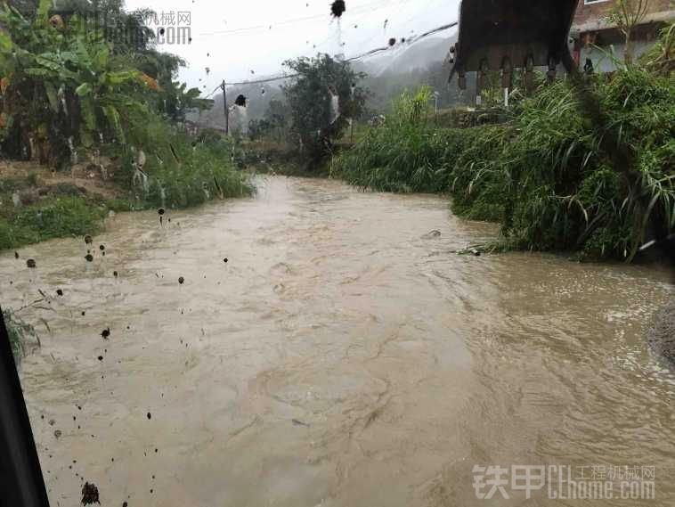 冬天還漲水