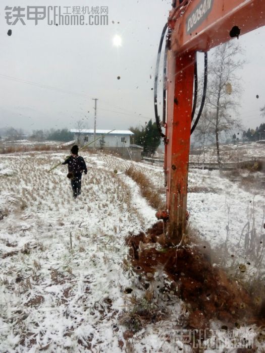 下雪了！