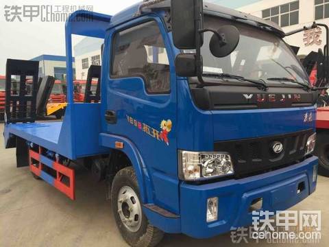 跃进蓝牌平板运输车