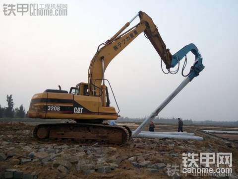 CAT320B配液壓振動打樁錘