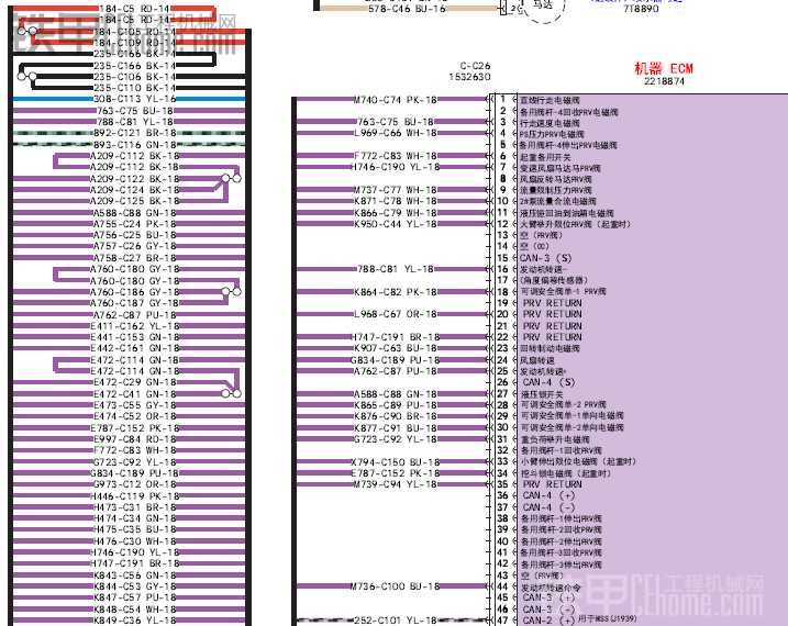 卡特320D電路圖紙中文版本