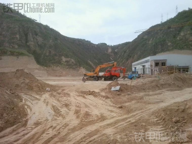 機械廠航吊地基 排水渠