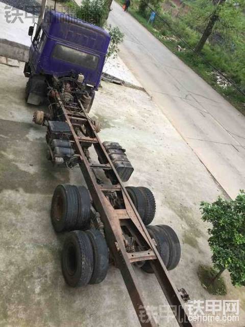 曬曬我新改的后八輪拖車