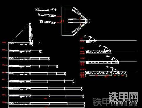 在岛国一家吊装公司的网站上面居然有LTM1750-9.1的CAD档可以**