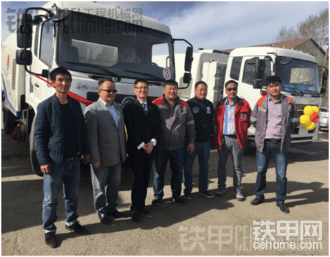 中联重科15辆环卫扫路车移交蒙古国gov&#160;助力亚欧首脑会议举办