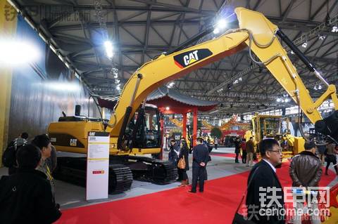 BAUMA&#160;China&#160;2012&#160;Caterpillar展区