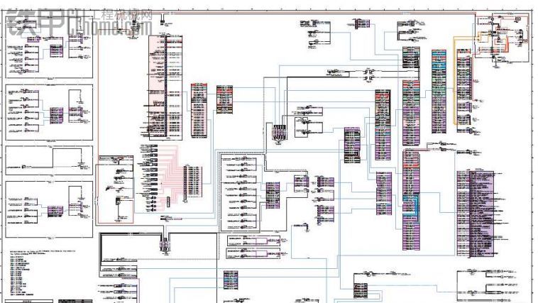 卡特312Ｄ挖土機(jī)整機(jī)中文電路圖紙分享