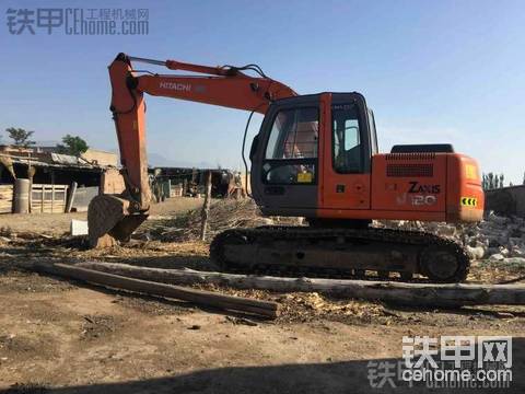 进口日立120，高温在线急等大神支招