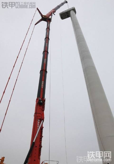 2015完美收官。SSC1020C顺利吊装第一台风机