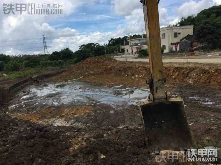 今天做的D型風(fēng)水塘