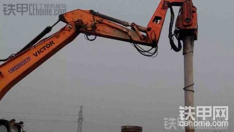 光伏打樁，