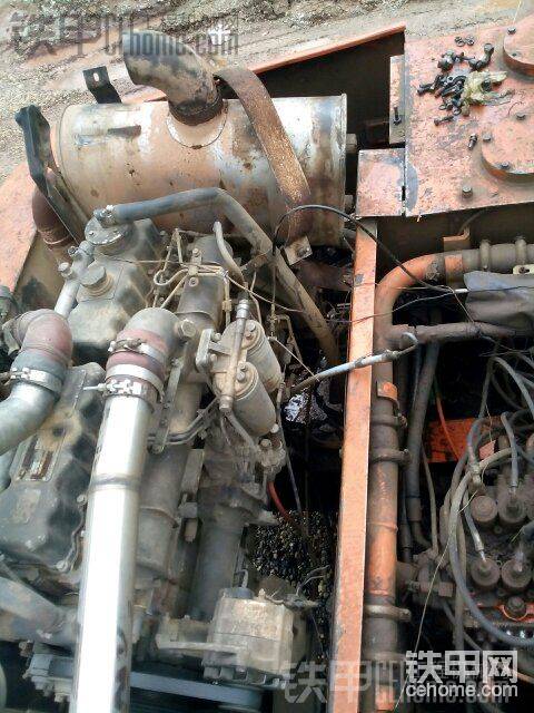 修理厂见的，老大宇换玉柴发动机。
