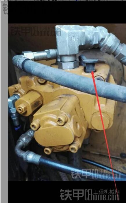 卡特307D主泵压力问题