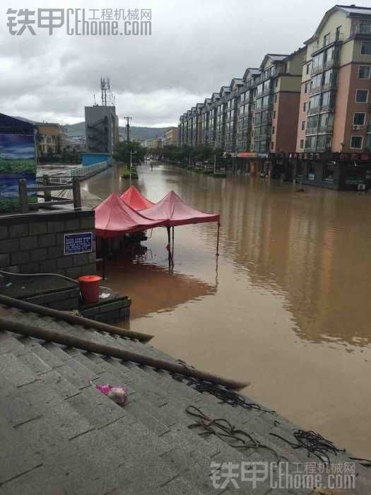 吉林省图们市 发水了