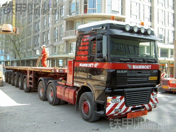 daf02xf9502拖头/nooteboom026轴平板(mammoet涂装)