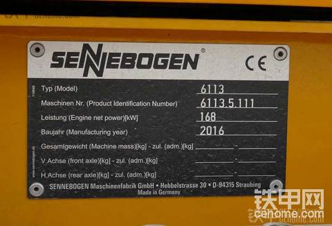 Sennebogen 6113起重機(jī)