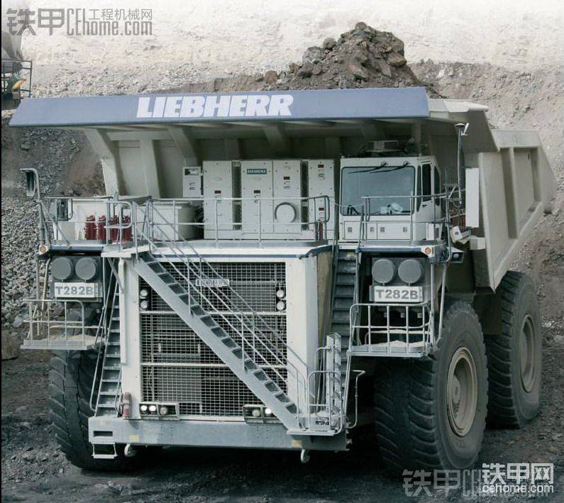 最大的卡车——LIEBHERR&#160;T282B&#160;矿用自卸卡车-帖子图片