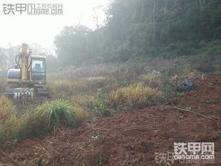 新手挖地的方法，明年準備找臺挖機開