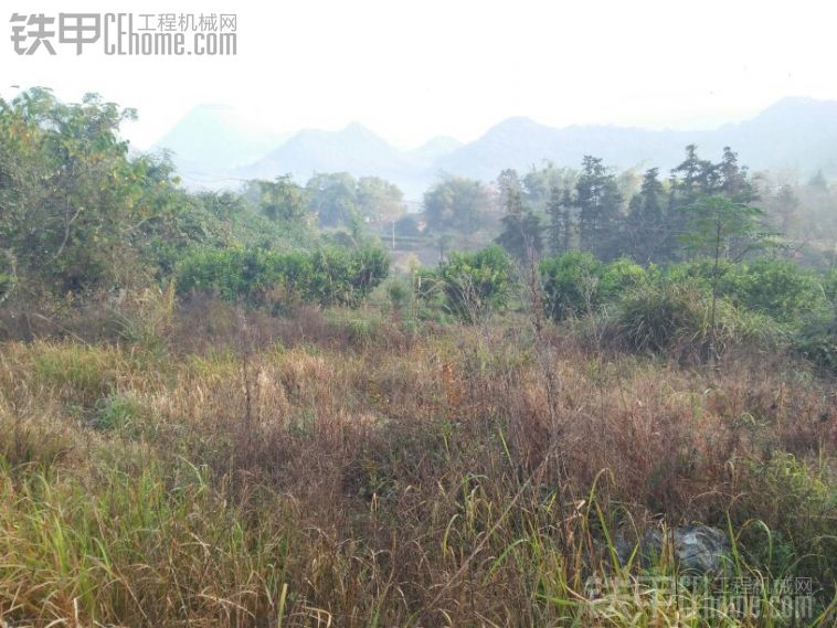 新手挖地的方法，明年准备找台挖机开