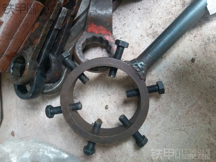 自制小机拆缸头工具