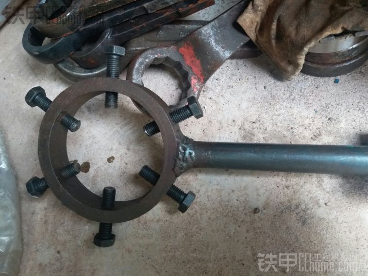 自制小机拆缸头工具