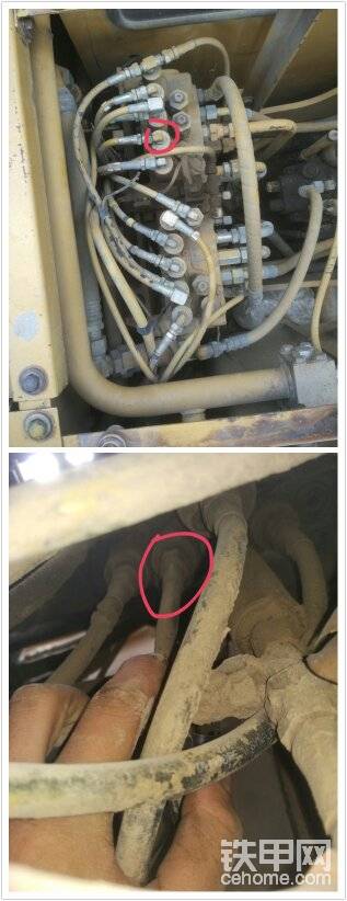 &nbsp; 炮阀&nbsp; 上面那条管，下面需要接脚踏阀的回油管上去的吗？ 还是下面那管不用理它的？
