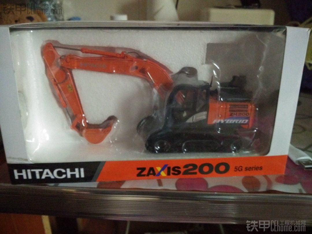 1：50日立 Hitachi ZH200挖掘機模型 合金精細版本 可開門 引擎蓋