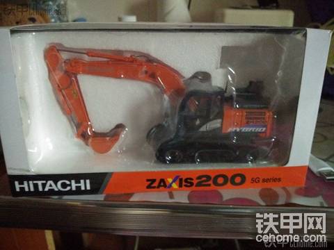 1：50日立 Hitachi ZH200挖掘機(jī)模型 合金精細(xì)版本 可開門 引擎蓋