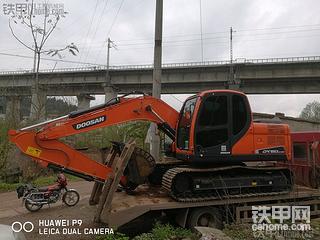 斗山DX150开工了
