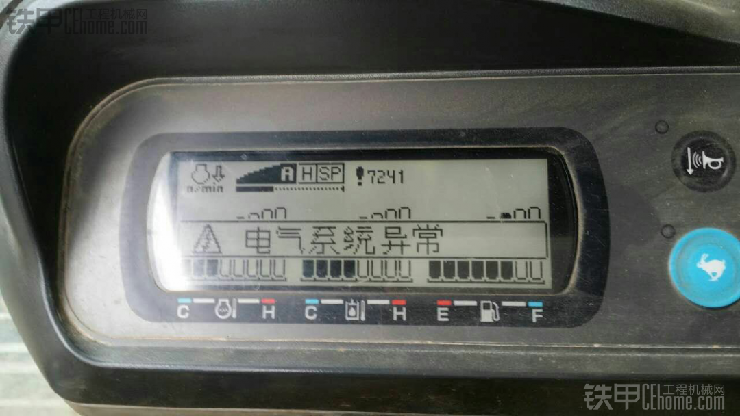 住友挖机210-5故障代码7241