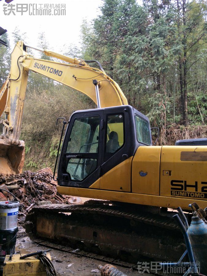 住友210A5油耗A模式下兩個