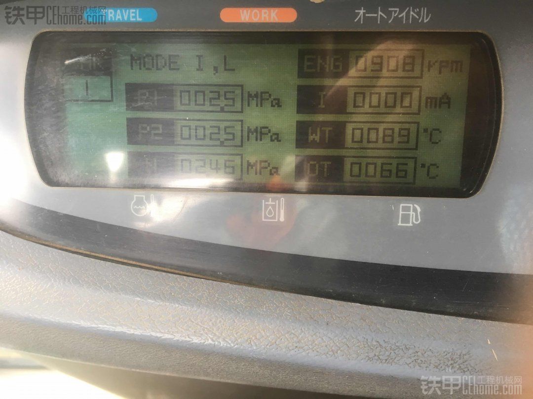 住友200A3水溫高