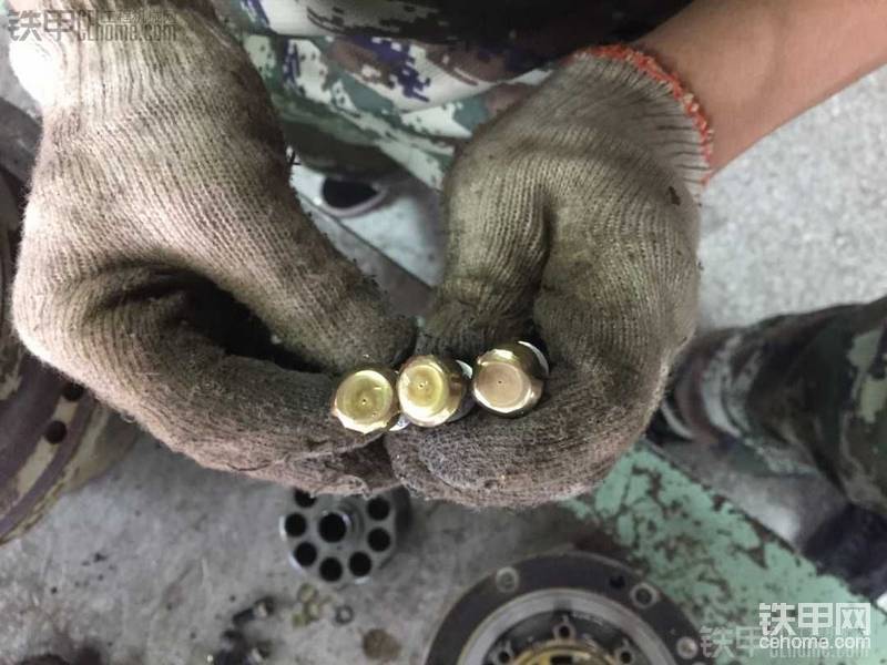磨損壞了