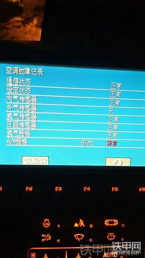 顯示空調(diào)故障，這個(gè)是什么意思。
