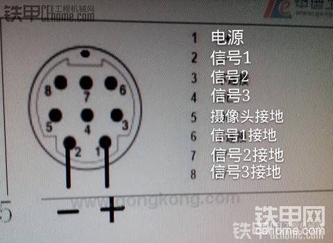 傻瓜式教程：小松PC220-8原車顯示屏改裝攝像頭