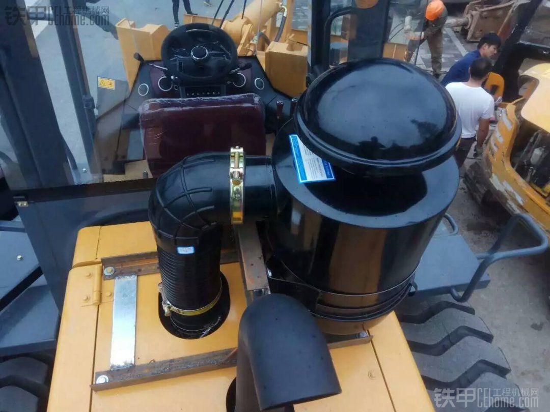 求助;关于改装,装载机油浴式空气滤清器的问题.