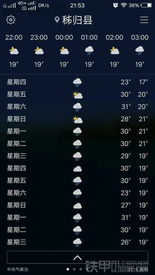 雨一直下