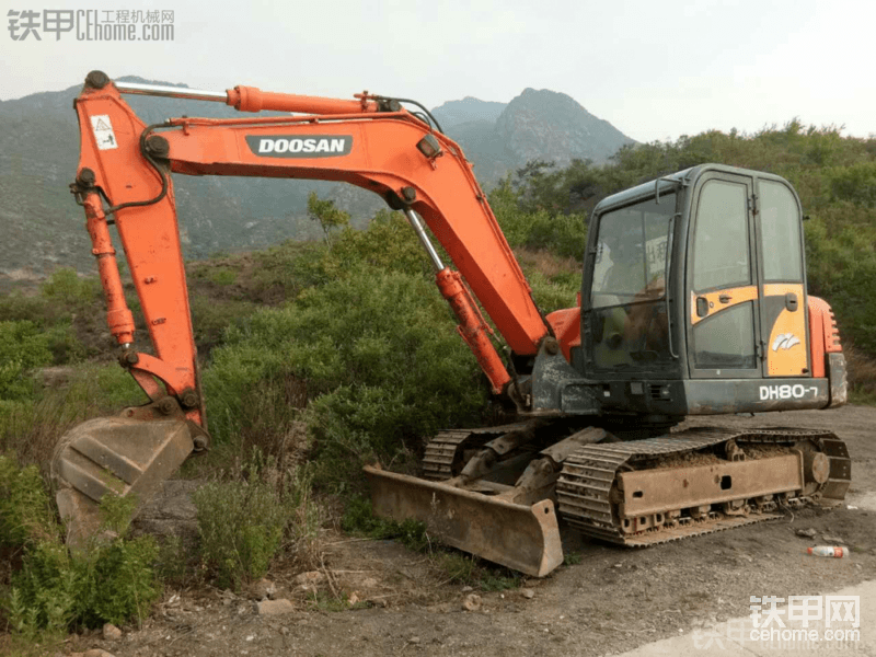 谁知道斗山80-7空调皮带型号-帖子图片