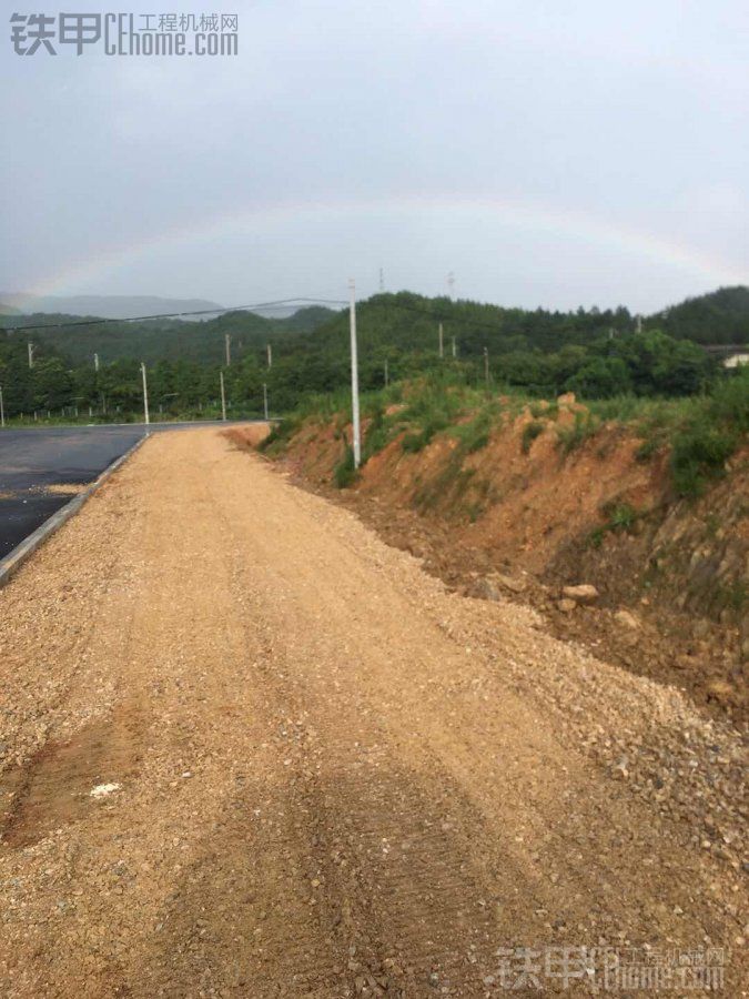 雨過(guò)天晴 捕捉彩虹一枚