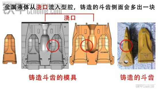 揭秘！鍛造斗齒和鑄造斗齒本質(zhì)區(qū)別！