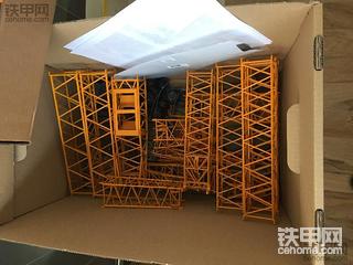 很黄很暴力！身高超2米的利勃海尔LR1750履带起重机模型