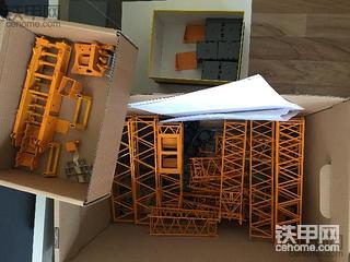 很黄很暴力！身高超2米的利勃海尔LR1750履带起重机模型